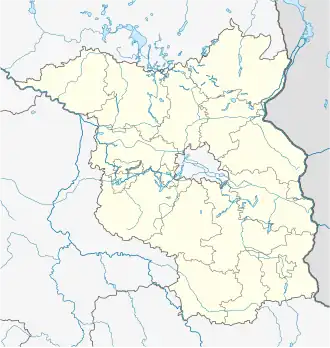 (Voir situation sur carte : Brandebourg)