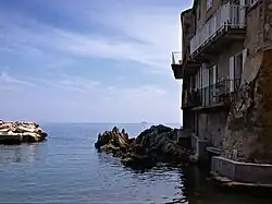 La passe du port.