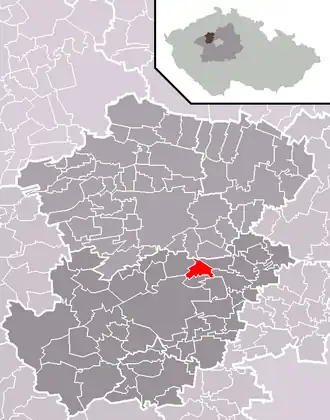 Localisation de Brandýsek