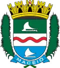 Armoiries de Maceió (le bonnet phrygien est tout en haut).