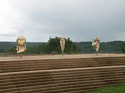Reproduction de la dame à la capuche de Brassempouy au musée archéologique