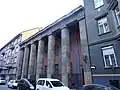 Synagogue de la rue Heydukova à Bratislava, de style cubiste, construite en 1926