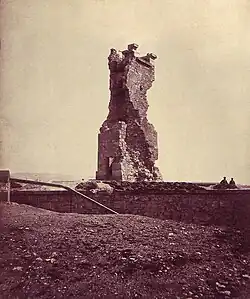 La tour de la colline de la Miotte en 1871.