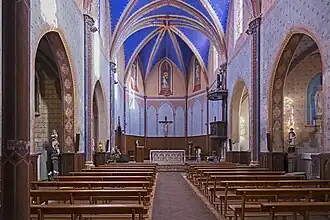 L'intérieur.