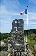 Monument à La Brayotte à la Bresse (88).