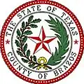 Blason de Comté de Brazos(en) Brazos County