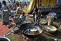 Préparation du petit-déjeuner, Jan Satyagraha 2012, Agra.
