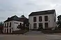 La mairie de Bréal-sous-Montfort.