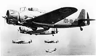 Vue de l'avion.