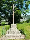 Calvaire de Bredons (Cantal) du XVe siècle.