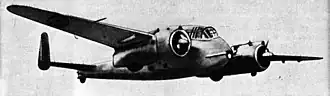 Vue de l'avion.