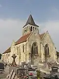Vue depuis le sud-est.