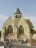 Vue depuis l'est.