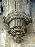 Collatéral sud, cul-de-lampe.