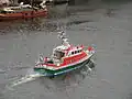 Le Jean Cam (SNS 065) de L'Île Molène à Brest en 2012.