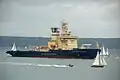 Le Sankt-Peterburg à Brest pour les Tonnerres de Brest 2012.