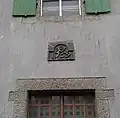 Linteau de 1759, maison du maître-serrurier Charles Bruslé