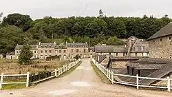 Les Forges des Salles : vue générale.