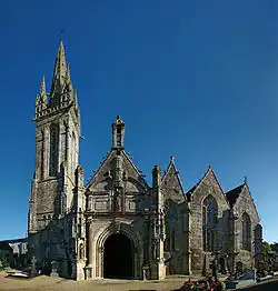 Église Notre-Dame.Vue méridionale d'ensemble.
