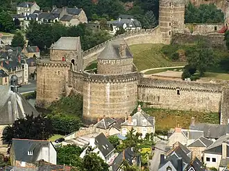 Vue du château.