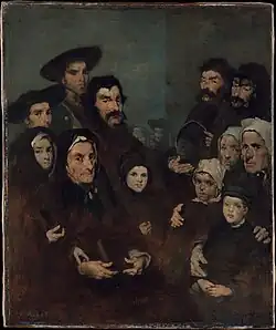 Pêcheurs bretons et leurs familles, vers 1880-1885, New York, Metropolitan Museum of Art.