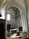 Vue par la 1re&nbsp;grande arcade.