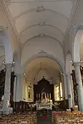 La nef de l'église.