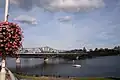 Le pont vu depuis le parc Jacques-Cartier de Gatineau