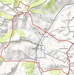 Carte topographique