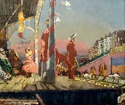 Walter Sickert, Les Pierrots de Brighton, 1915.