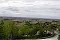 La plaine vue depuis l'église.