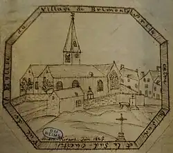 Église au XIXe siècle.