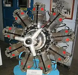 Vue du moteur.