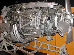 Vue du moteur.