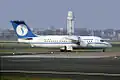Le BAE 146 OO-MJE aux couleurs de la Sabena en