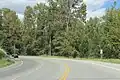 Courbe sur la route 95A.