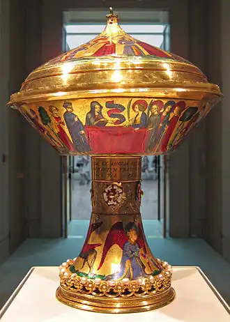 Coupe de sainte Agnès.