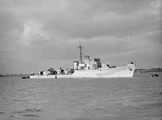 illustration de HMS Eglinton (L87)