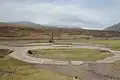 Ruines des baraquements britanniques à l'aéroport de Vágar.