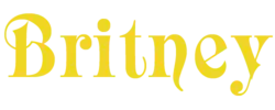 Description de l'image Britney Spears - Britney Album Logo.png.