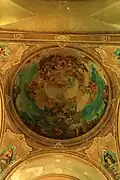 Coupole dans l'église paroissiale