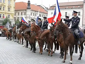 gens à cheval