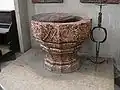Baptistère gothique en marbre (XVIe&nbsp;siècle)