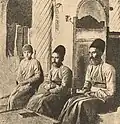 Intérieur de la Grande synagogue de Téhéran, av. 1906