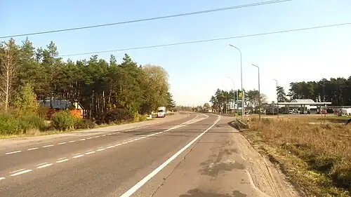 La M6 à Brody.