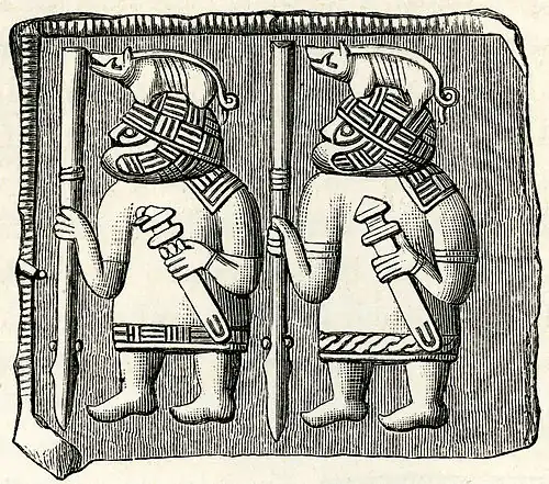 Image de la gravure sur bois datant de 1872.
