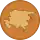 Médaille de bronze, Asie