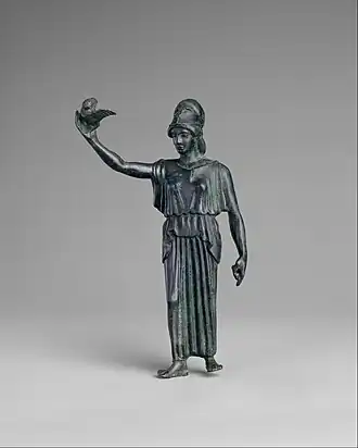 Athéna d'Elgin. Metropolitan Museum.