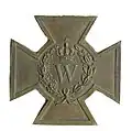 Croix de Bronze Spink côté recto