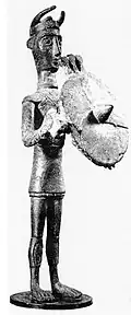 Bronzetto nuragico dal Sulcis, Museo nazionale preistorico etnografico Luigi Pigorini